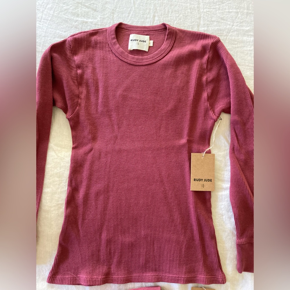Rudy Jude thermal top in plum